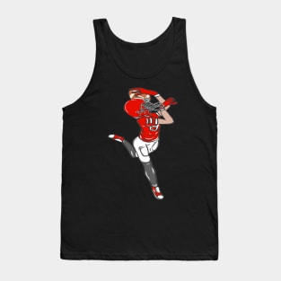 Rugby American Football Sport USA Gridiron Football Gift Tank Top